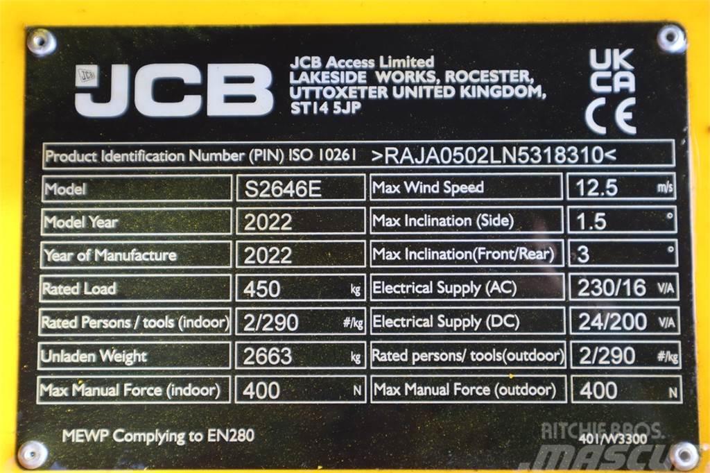 JCB S2646E Valid inspection, *Guarantee! New And Avail Saxlifte