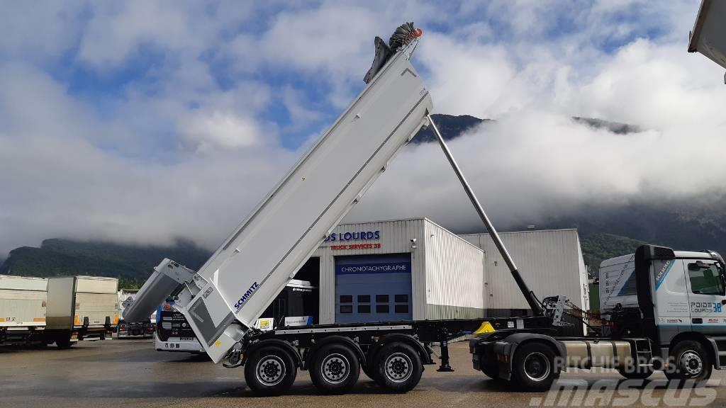 Schmitz Cargobull Benne acier renforcée 3 essieux Semi-trailer med tip