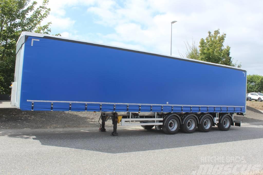 AMT CI400 4 akslet City m/ truckbeslag og TRIDEC Semi-trailer med Gardinsider