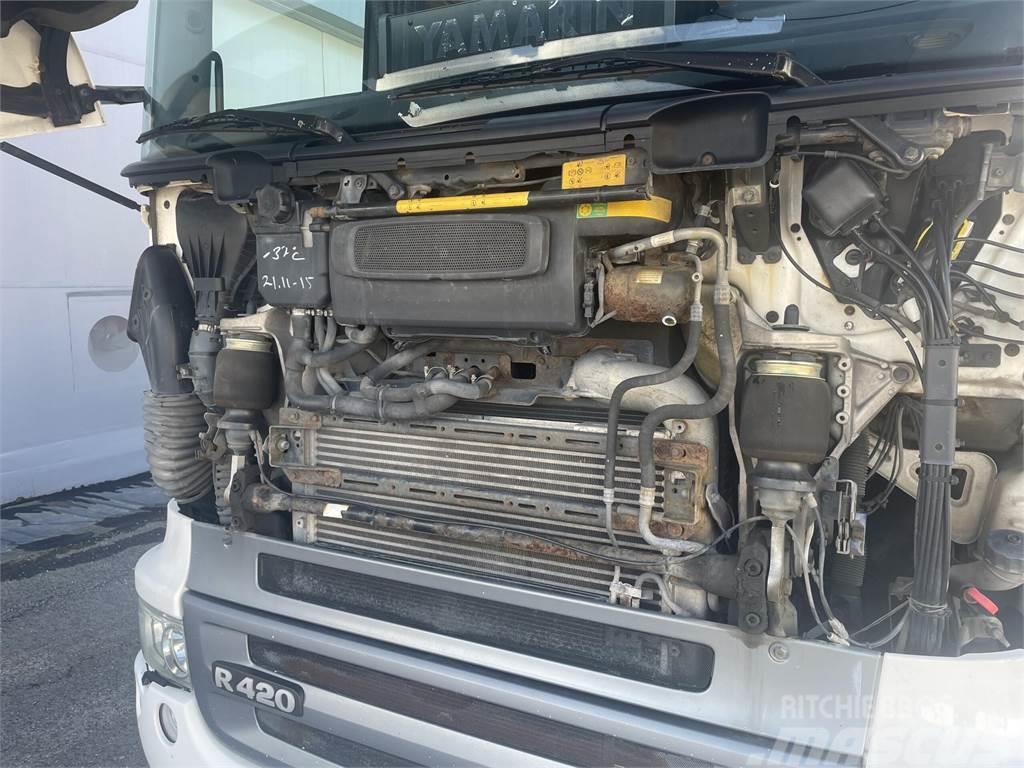 Scania R 420 4x2-3700 Topline + PM 12.5 S nosturi radioll Lastbil med kran