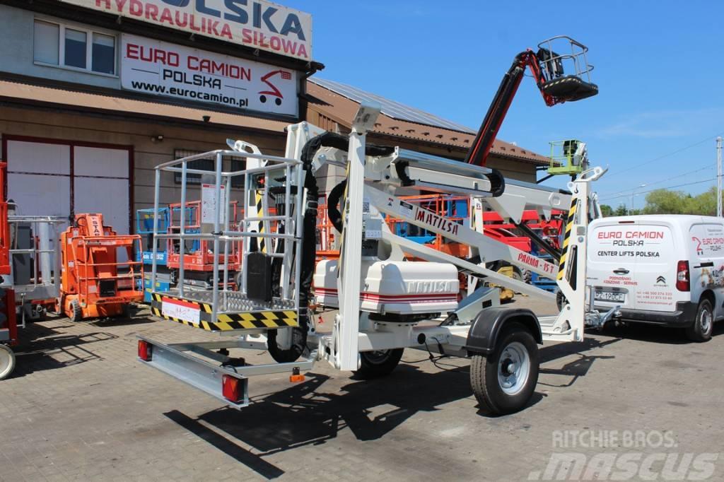 Matilsa Parma 15T - 15 m trailer lift Genie Niftylift Trailermonterede lifte