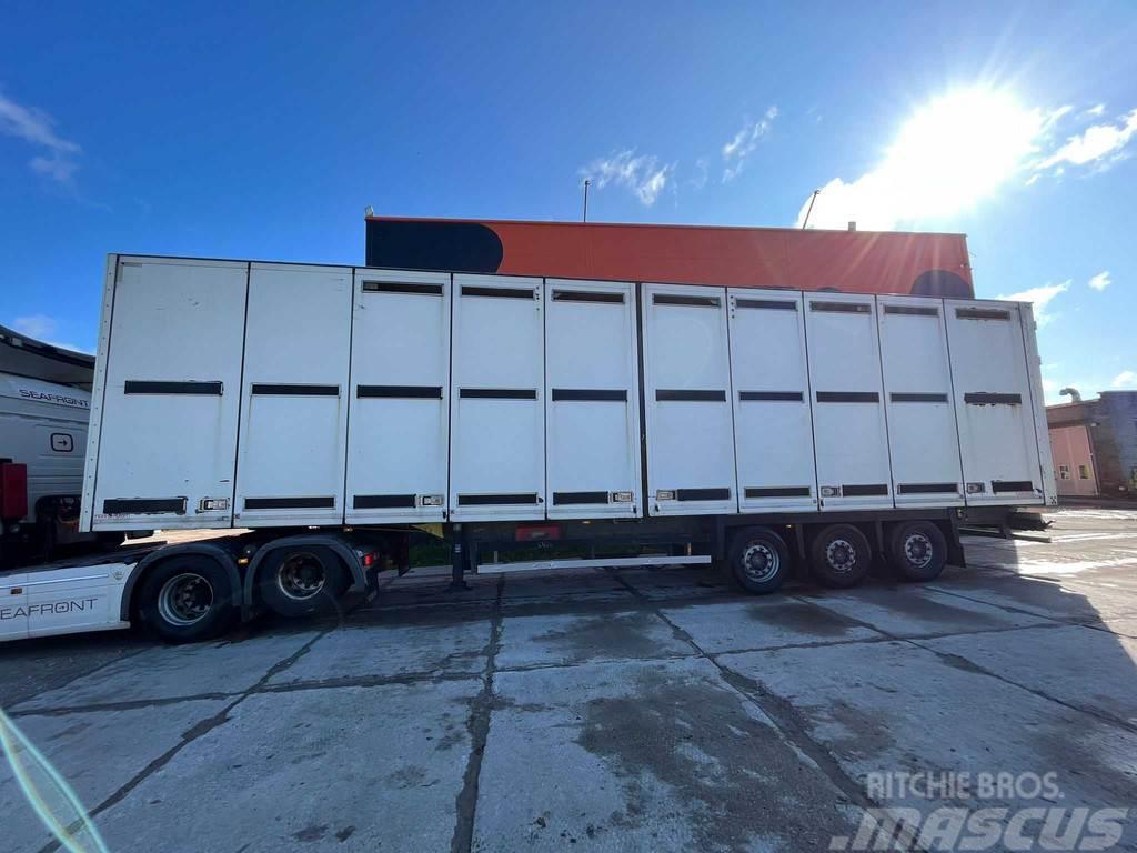 Schmitz Cargobull NKS SCB S3B BOX L=13682 mm Semi-trailer til Dyretransport