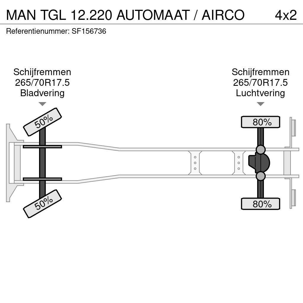 MAN TGL 12.220 AUTOMAAT / AIRCO Fast kasse