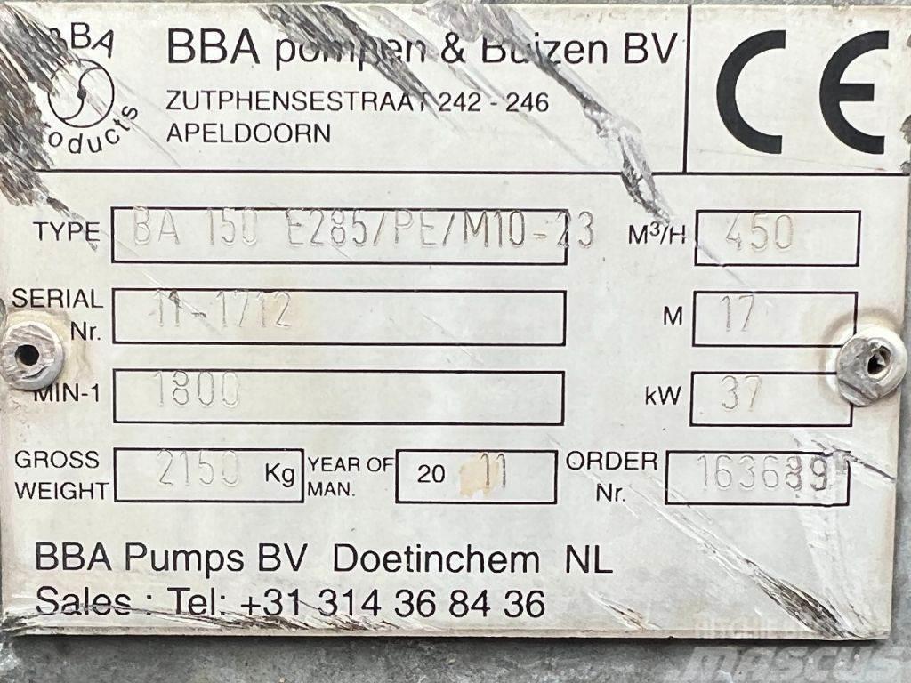BBA BA150E D285 Vandpumper
