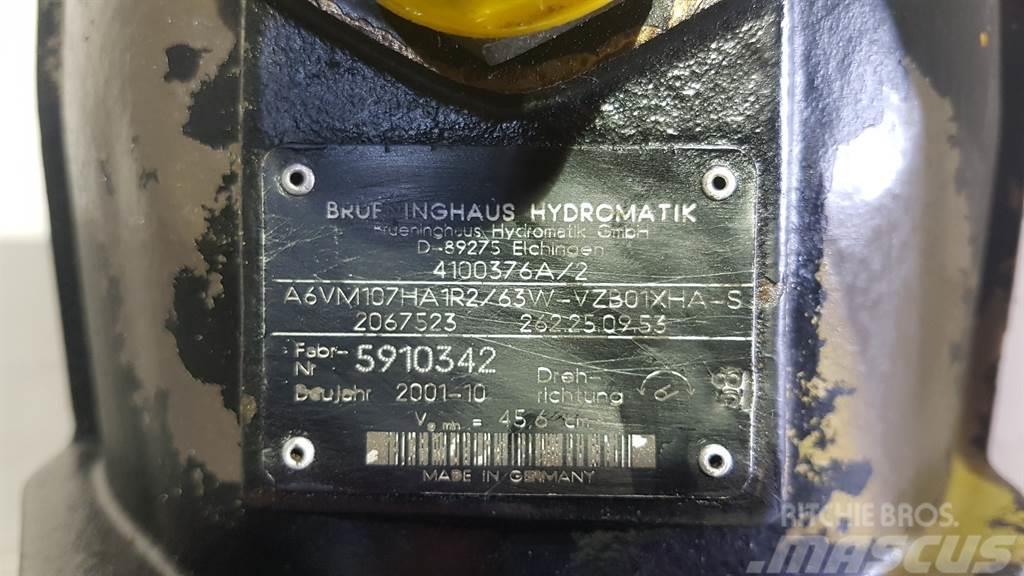 Brueninghaus Hydromatik A6VM107HA1R2/63W - Almann AZ150 - Drive motor Hydraulik