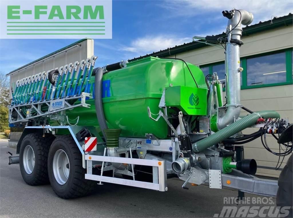 Bauer poly 131 Semi-trailer med Tank
