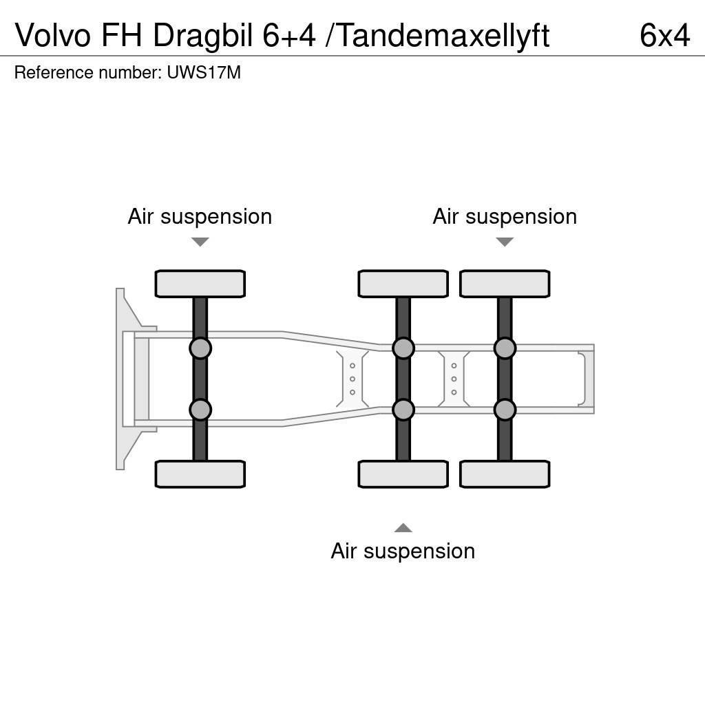 Volvo FH Dragbil 6+4 /Tandemaxellyft Trækkere