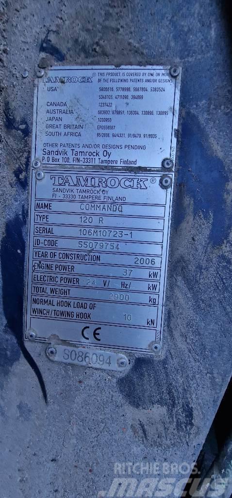 Tamrock Commando 120R Overfladeboreudstyr / Borerigge