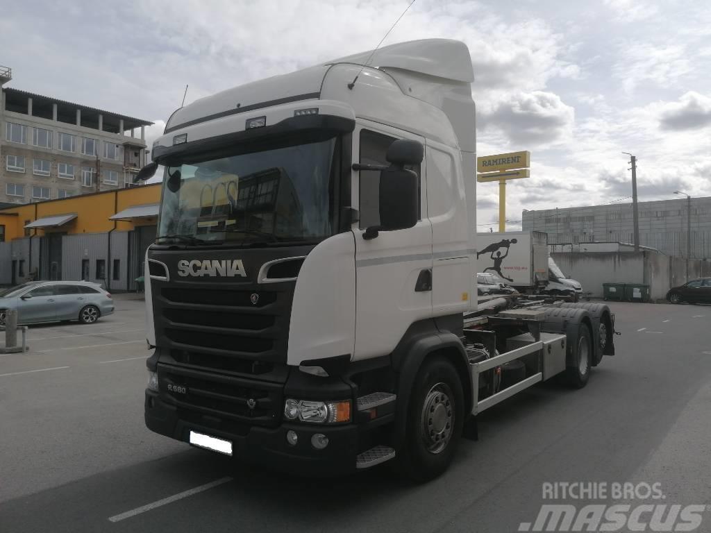 Scania R580 V8 AJK HYDROLIFT, HL20-6180 Kroghejs