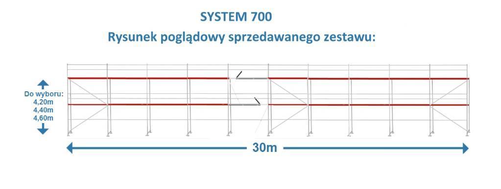  DUDIX SYSTEM700 Gerüstbau Scaffolding Stillads udstyr