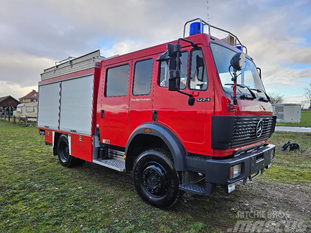 Mercedes-Benz 1224 AF 4x4  Feuerwehr Autobomba Firetruck Brandbiler