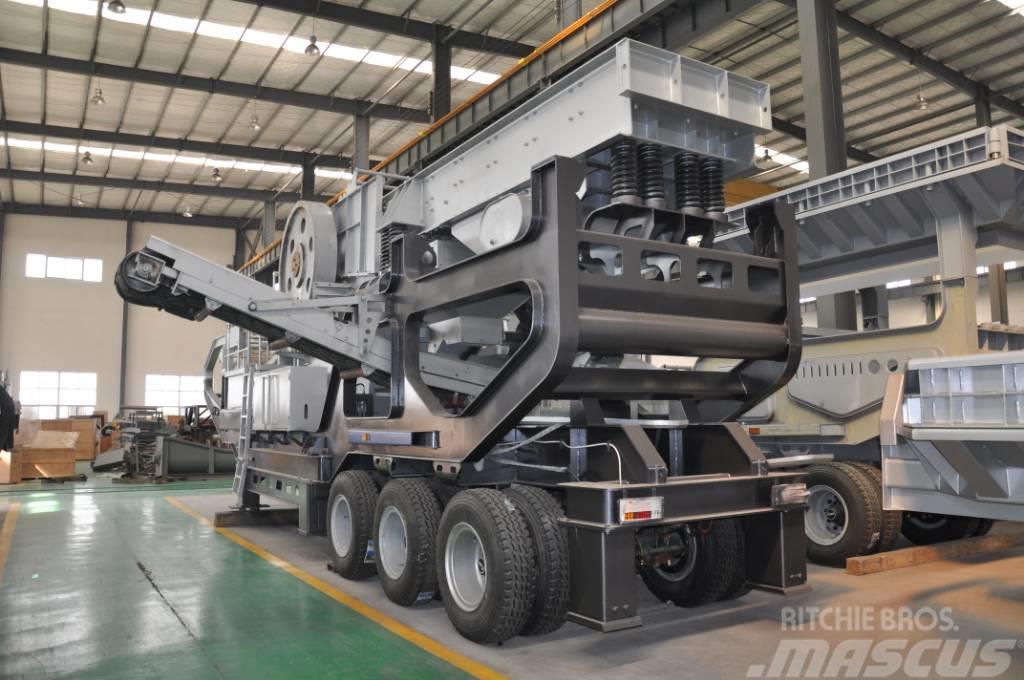Liming Y3S23G93E46Y55B Combination mobile crusher Mobile knusere