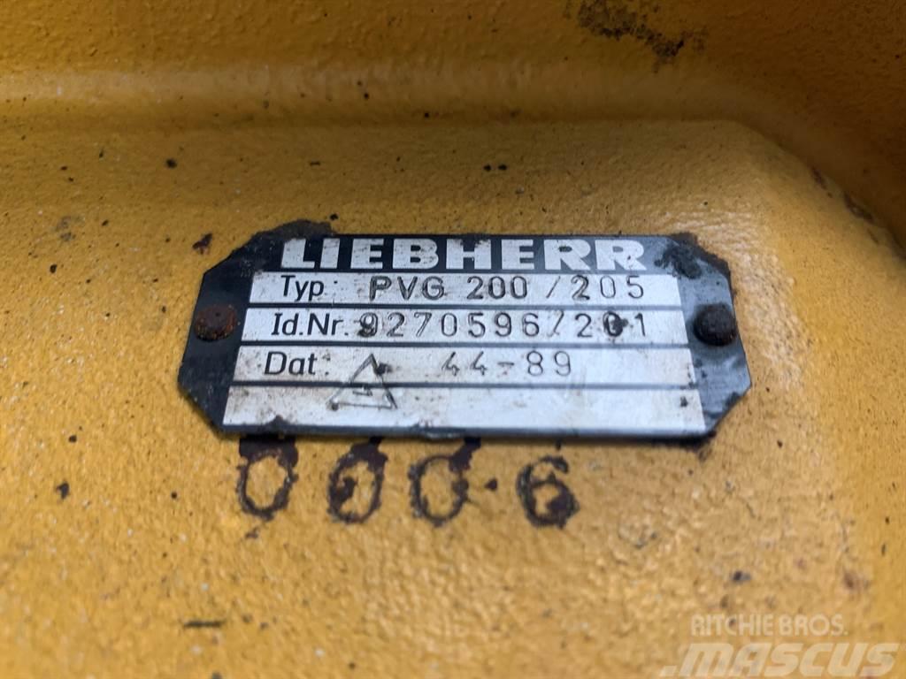 Liebherr L 541 - PVG200/ 205 - Transmission/Getriebe Gear