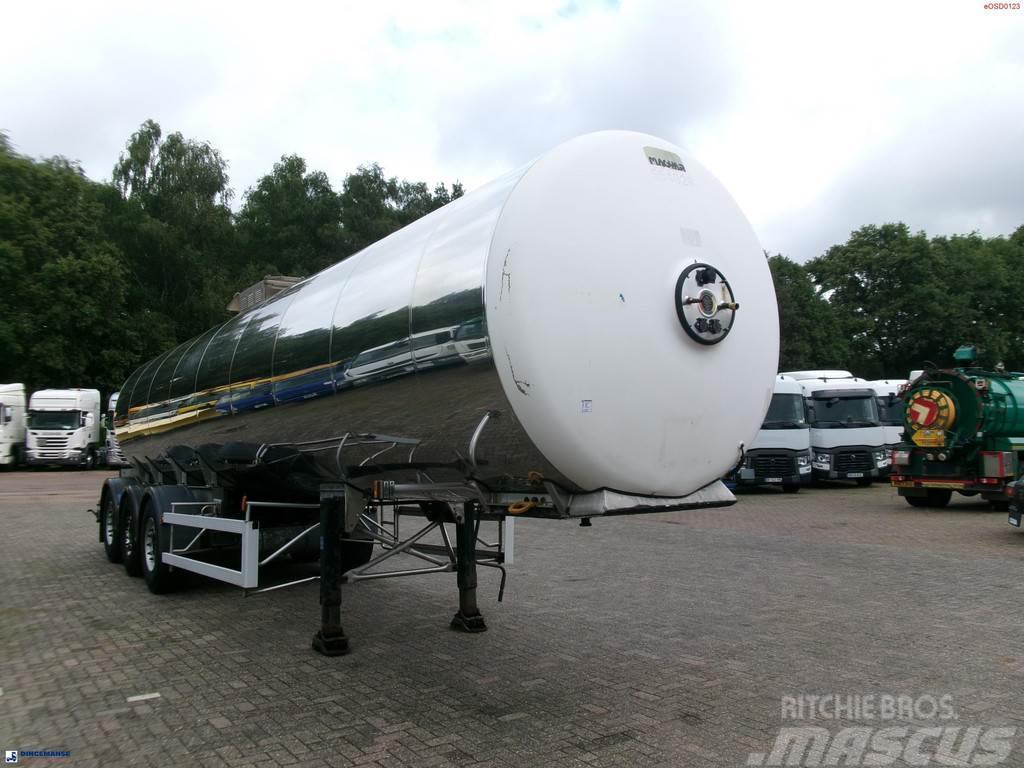 Magyar Food tank inox 30 m3 / 1 comp Semi-trailer med Tank