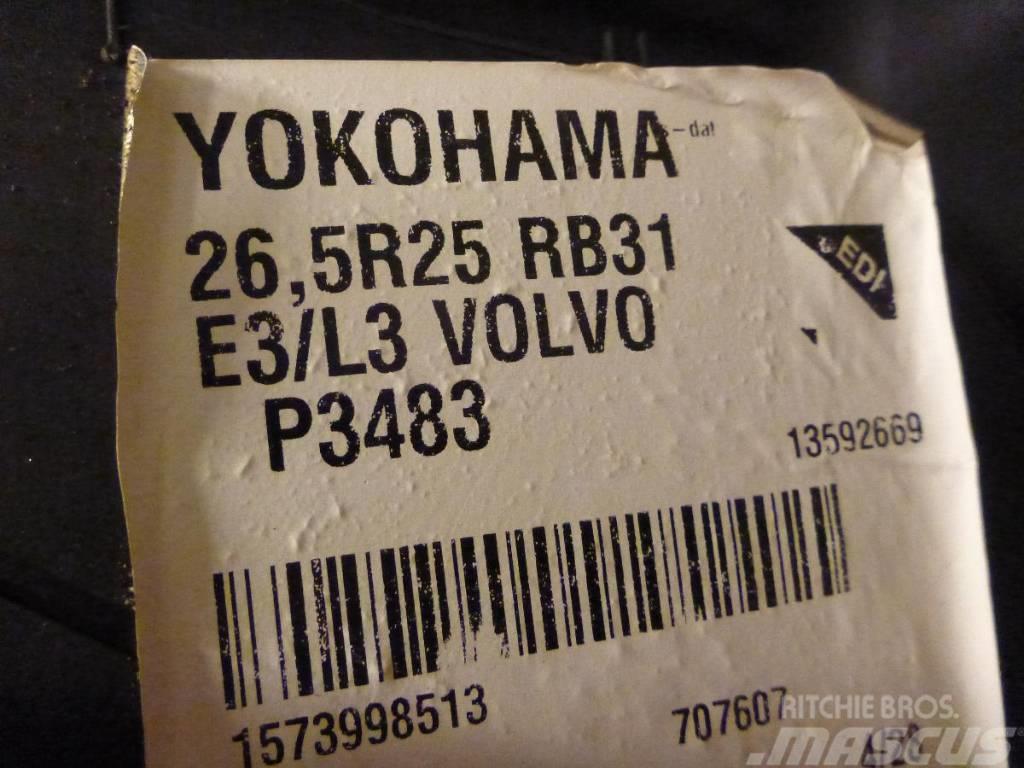Yokohama Däck 26,5 R25 RB31 Dæk, hjul og fælge