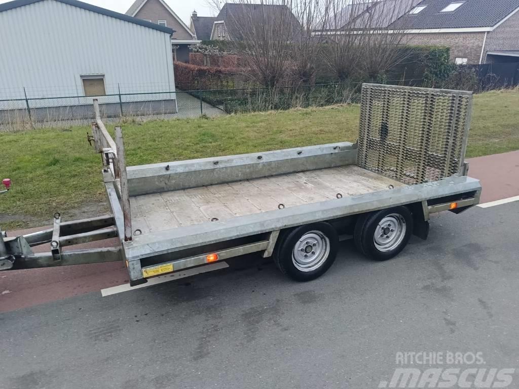 Hulco terrax-2 2,4 ton aanhanger 2 as trailer machine tr Lette anhængere