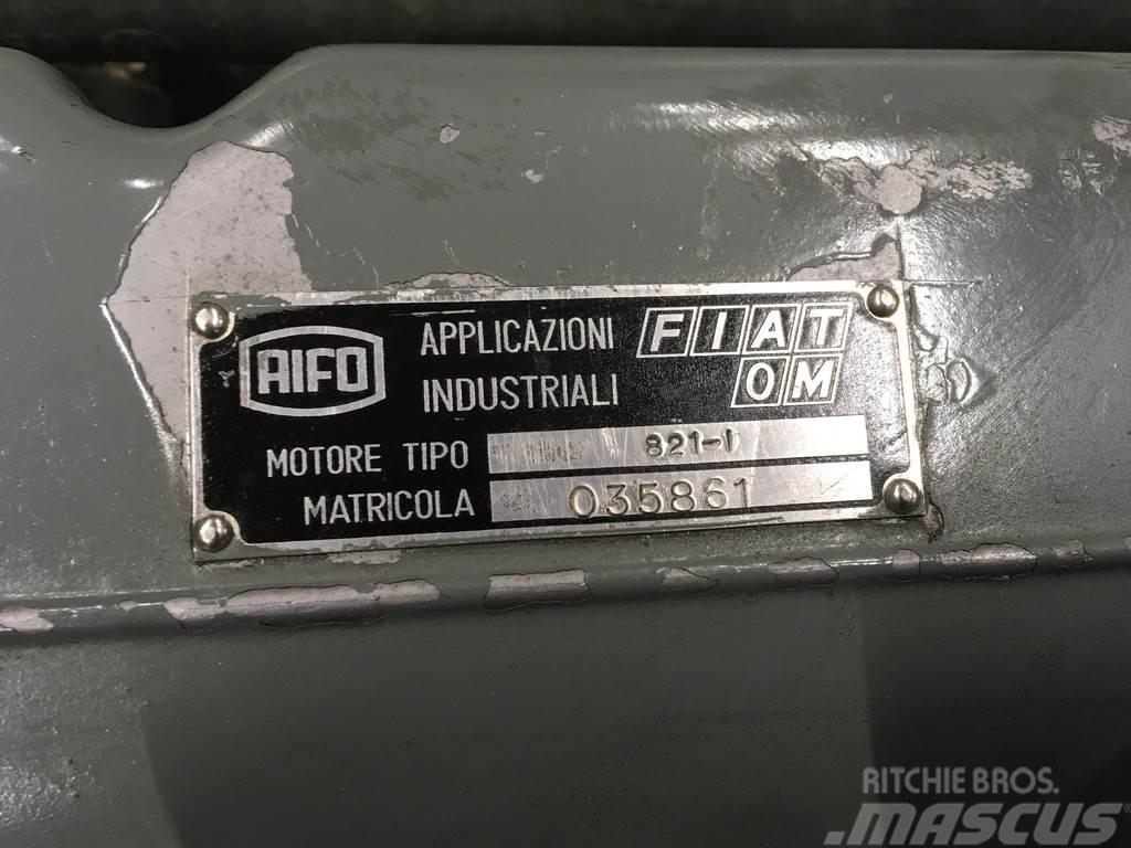Fiat 821-I GENERATOR 110KVA USED Dieselgeneratorer