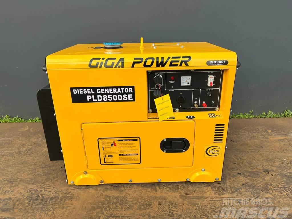  Giga power PLD8500SE8KVA silent set Andre generatorer