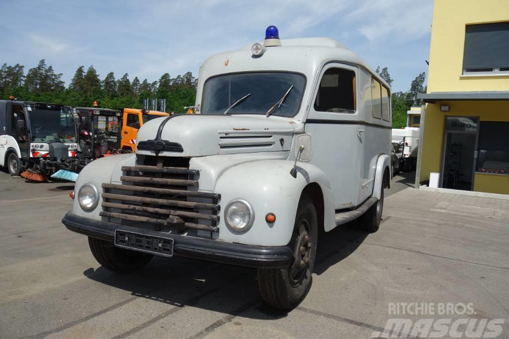 Ford Ford FK 3500 V8 mit H-Kennzeichen Oldtimer Ambulancer