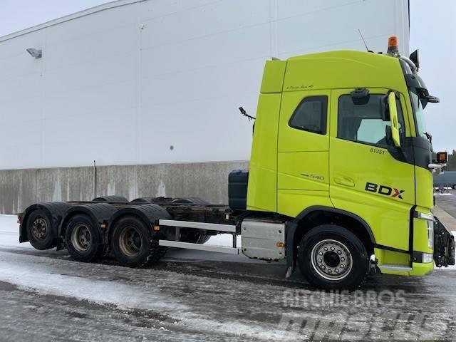 Volvo FH13 Lastbiler med containerramme / veksellad