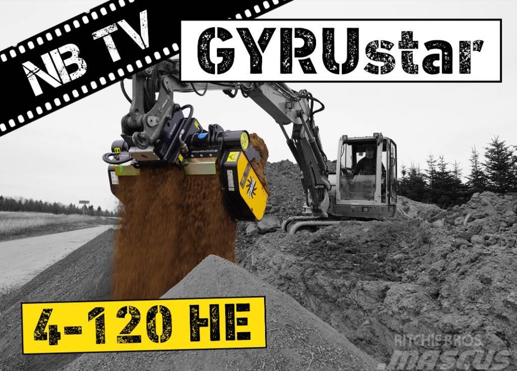 Gyru-Star 4-120HE | Siebschaufel Radlader & Bagger Stengrebe