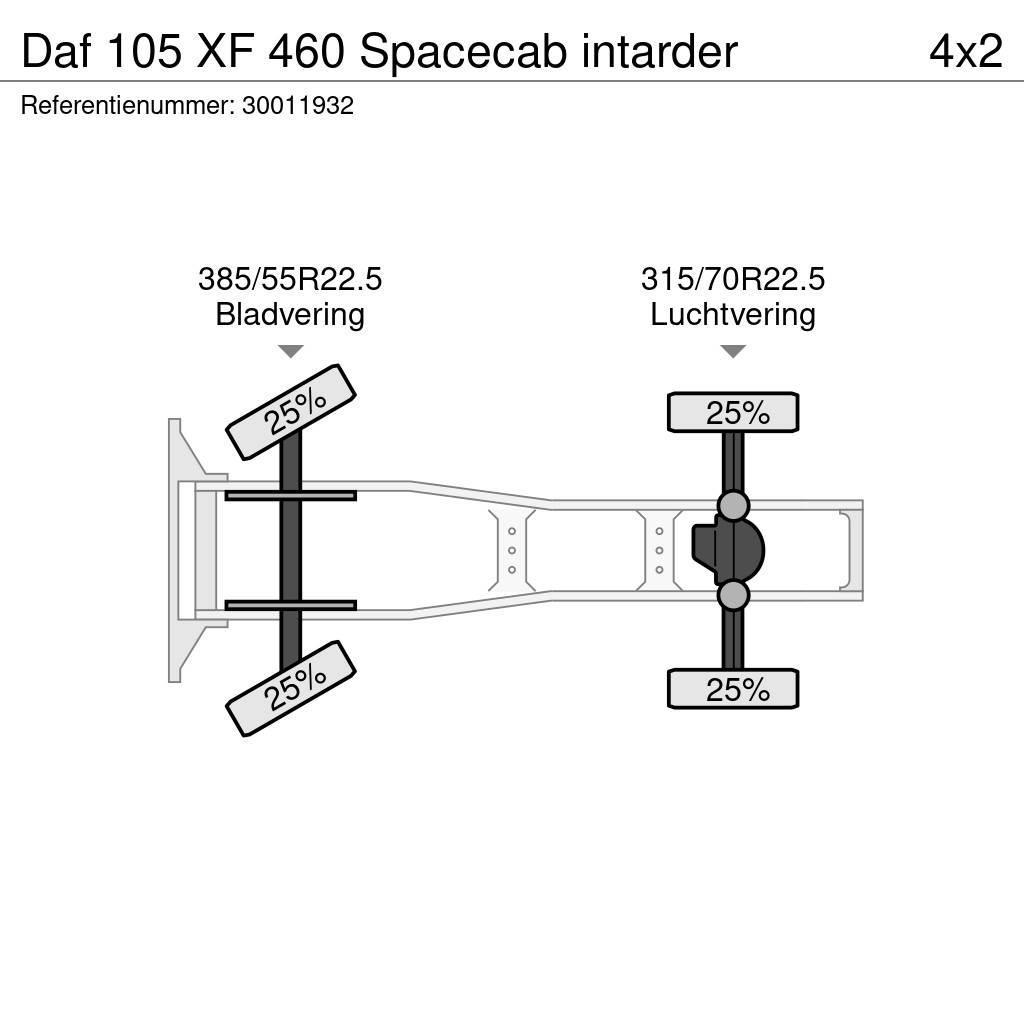 DAF 105 XF 460 Spacecab intarder Trækkere