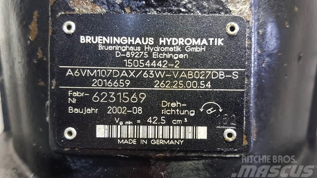 Brueninghaus Hydromatik A6VM107DAX/63W - Bucher Citycat 5000 - Drive motor Hydraulik