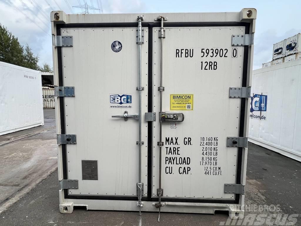  10 Fuss Kühlcontainer /Kühlzelle/ RAL 9003 mit PVC Kølecontainere