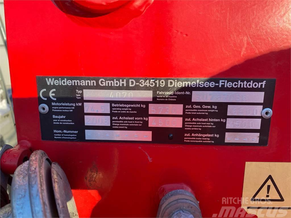 Weidemann 4070 Minilæsser - knækstyret