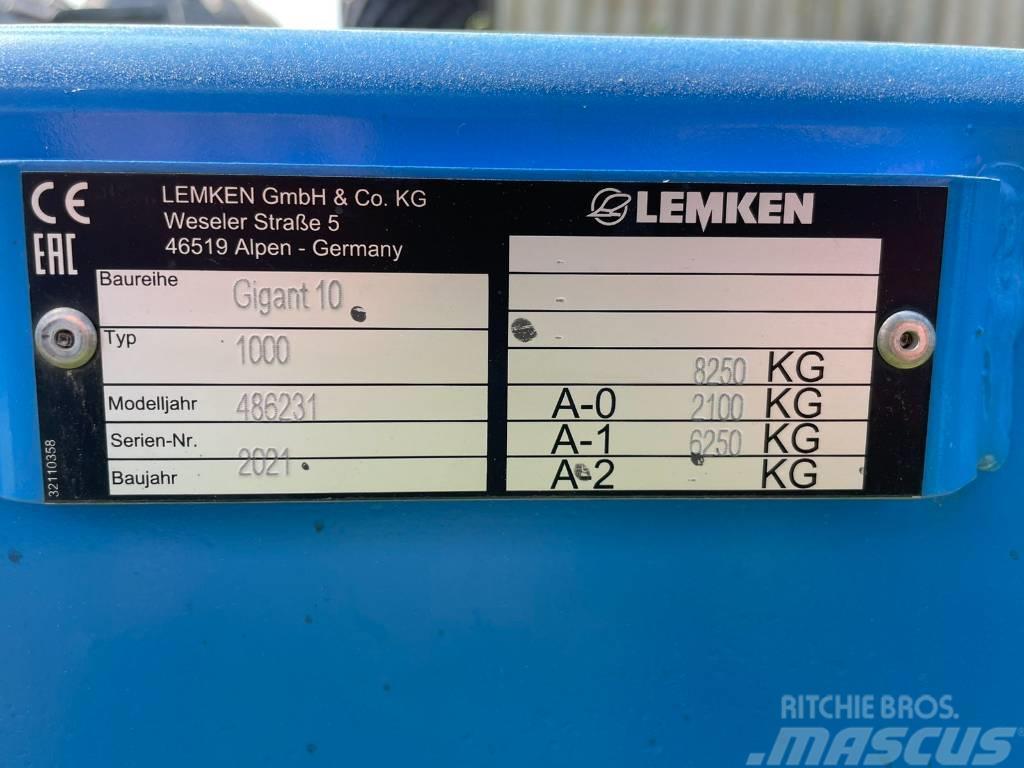 Lemken System Trac Gigant 10/1000 System-Kompaktor Kultivatorer