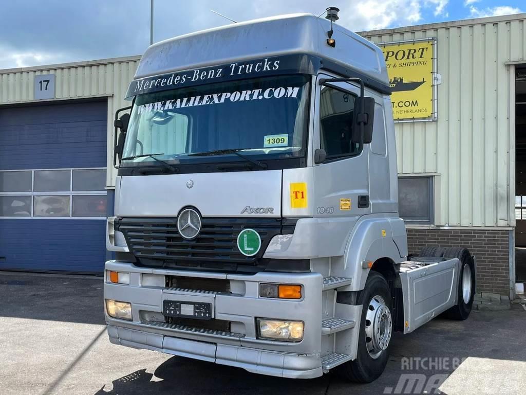 Mercedes-Benz Axor 1840 Manuel Gearbox Gearbox Airco Very Clean Trækkere