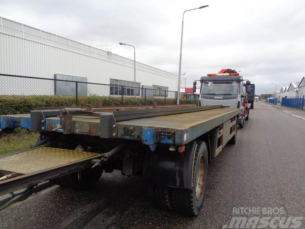 Bulthuis AI 20 ST + 2 AXLE Anhænger med containerramme