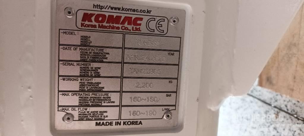 Komac TOR 36S Hydraulik / Trykluft hammere