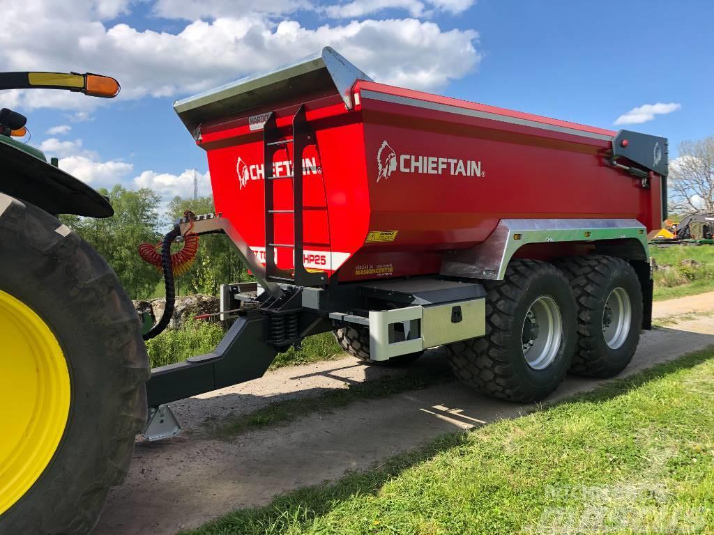 Chieftain HP25 Dumperkärra 25 ton Hardox Dump-trailere