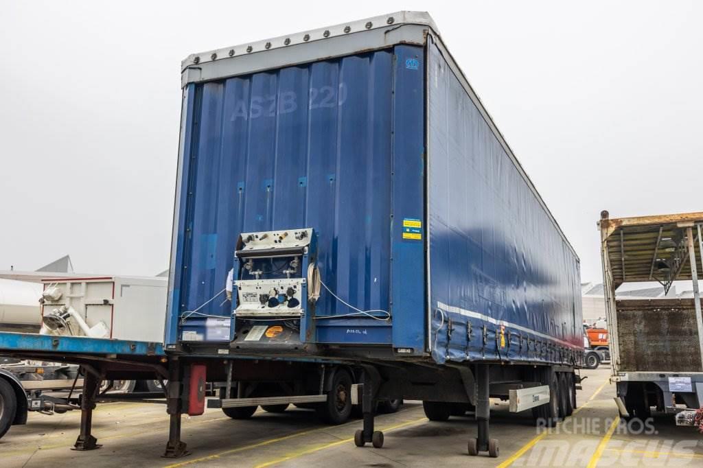 Krone SD 27 - BPW Semi-trailer med fast kasse