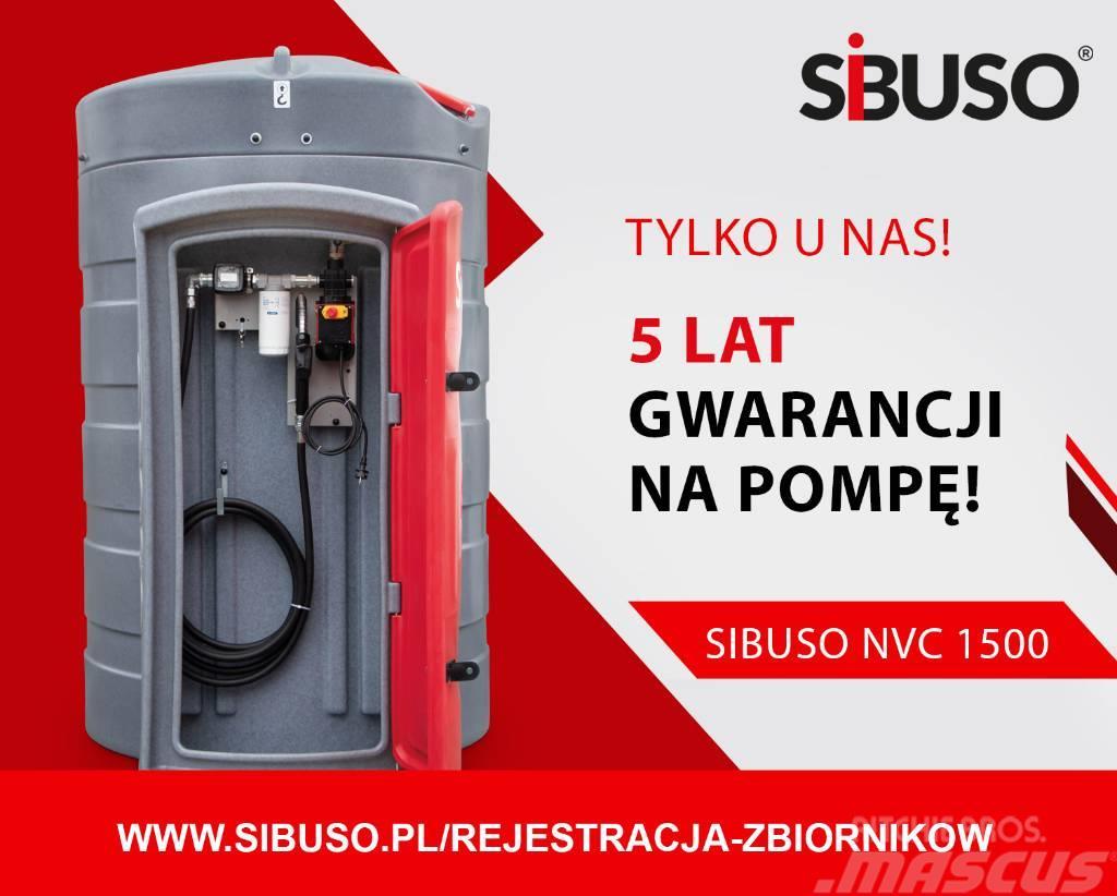 Sibuso NVC 1500L zbiornik Diesel z szafą Tanke/Beholdere