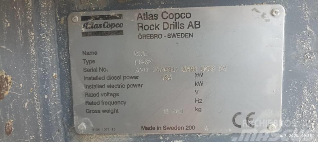 Atlas Copco F6 Overfladeboreudstyr / Borerigge