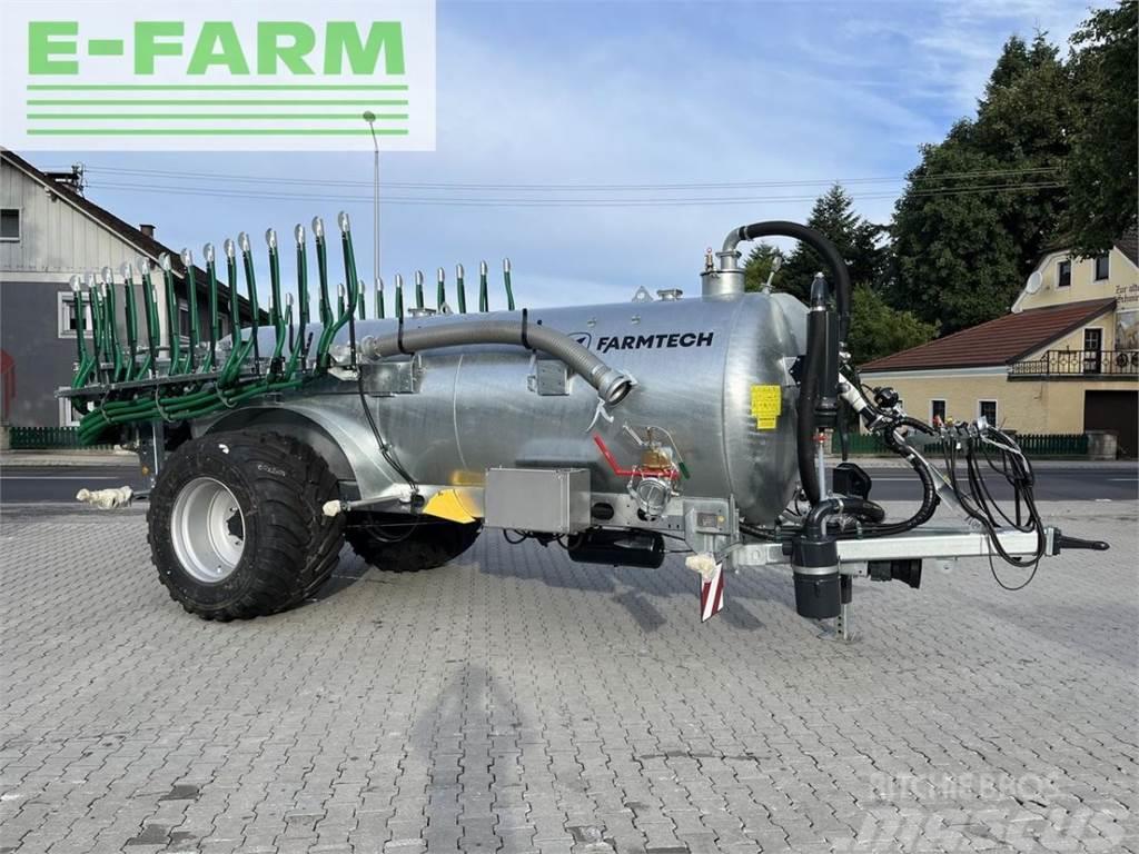 Farmtech supercis 1000 + condor 900 Semi-trailer med Tank