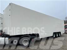 Pacton Van Beurden, Gesloten opbouw/Koffer Naloop stuuras Semi-trailer med fast kasse