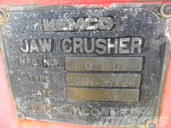 Kemco Jaw Crusher C95N 90x60 Mobile knusere