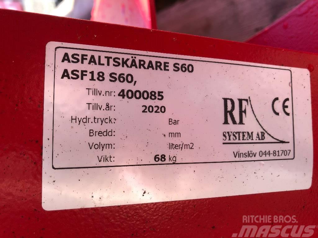 Rf-system RF Asfaltskärare S60 Sakse