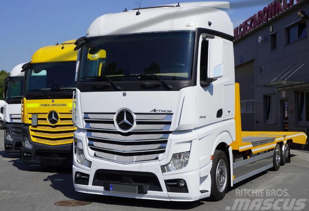 Mercedes-Benz Actros 2543 MP4 E6 6×2 / NEW TOW TRUCK year 2023 Flatbed lastbiler med spil