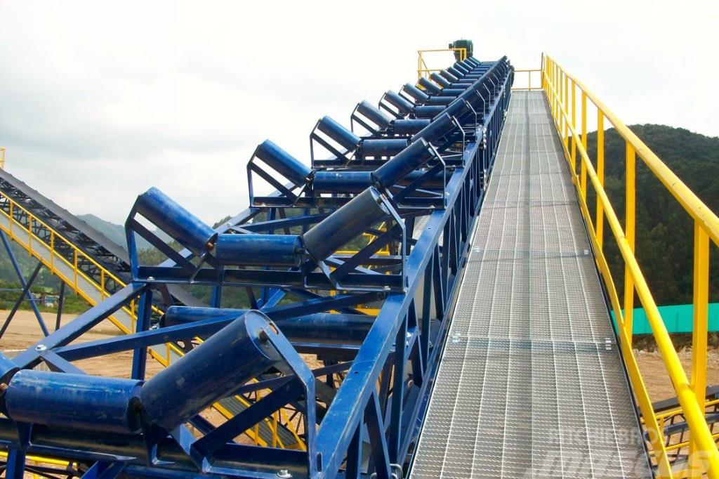 Kinglink belt conveyor for aggregates transport Andre