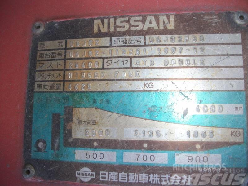 Nissan UGJ02M30 LPG gaffeltrucks