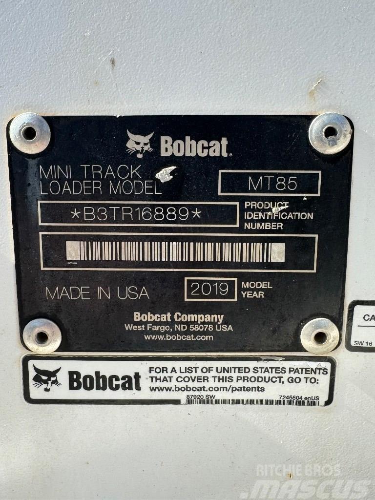 Bobcat MT 85 Minilæsser - skridstyret