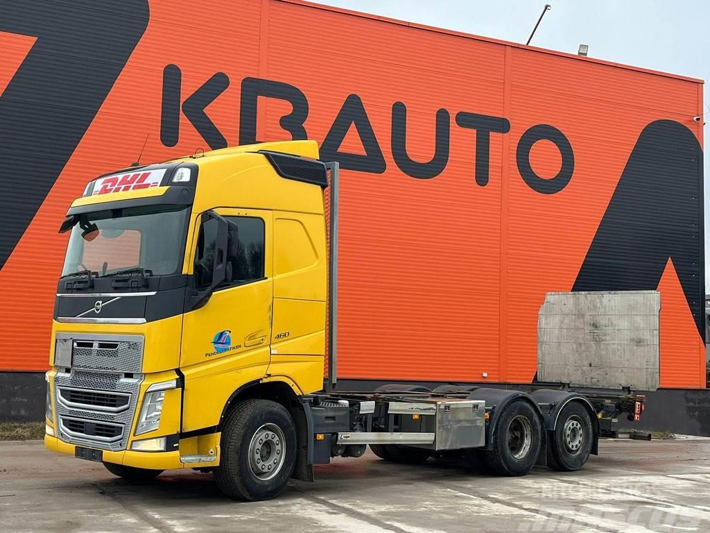Volvo FH 460 6x2 CHASSIS L=7375 mm Lastbiler med containerramme / veksellad