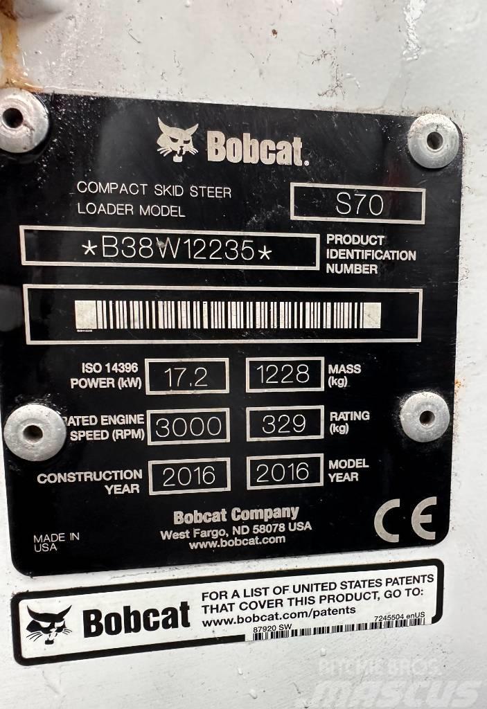 Bobcat S 70 Minilæsser - skridstyret