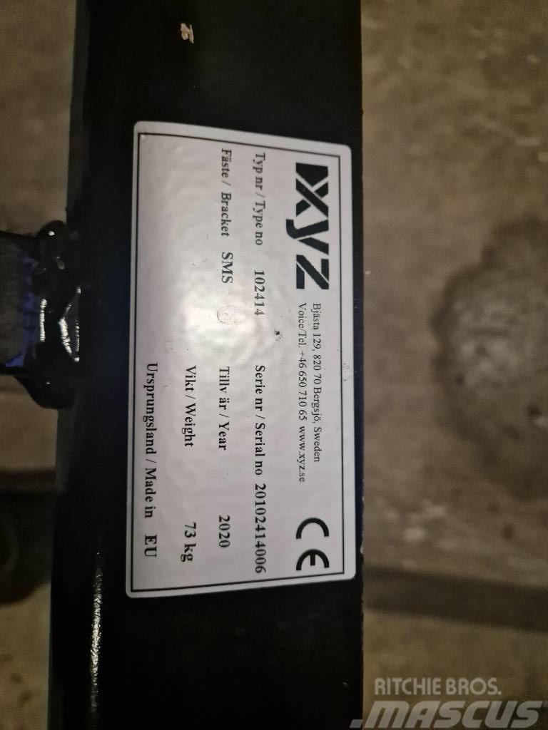 XYZ Balspjut 1,2m med SMS-ram Frontlæssere og gravere