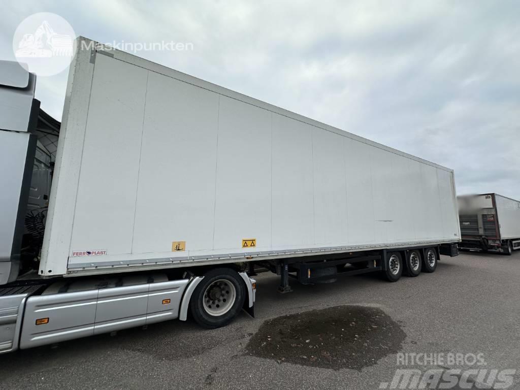 Schmitz Cargobull Boxtrailer Semi-trailer med fast kasse