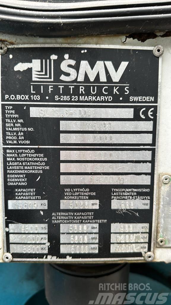 SMV SL 13.6-600 Diesel gaffeltrucks